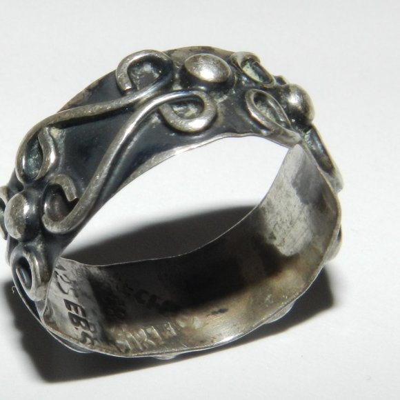 Sterling Silver Ring For Women Size 6 Made In Mexico - Picture 8 of 11